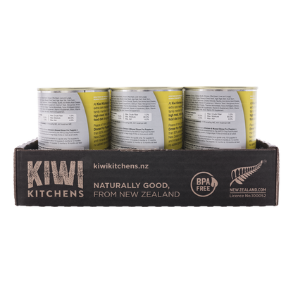 Kiwi Kitchens Puppy Chicken & Mussel 375g (9pk)