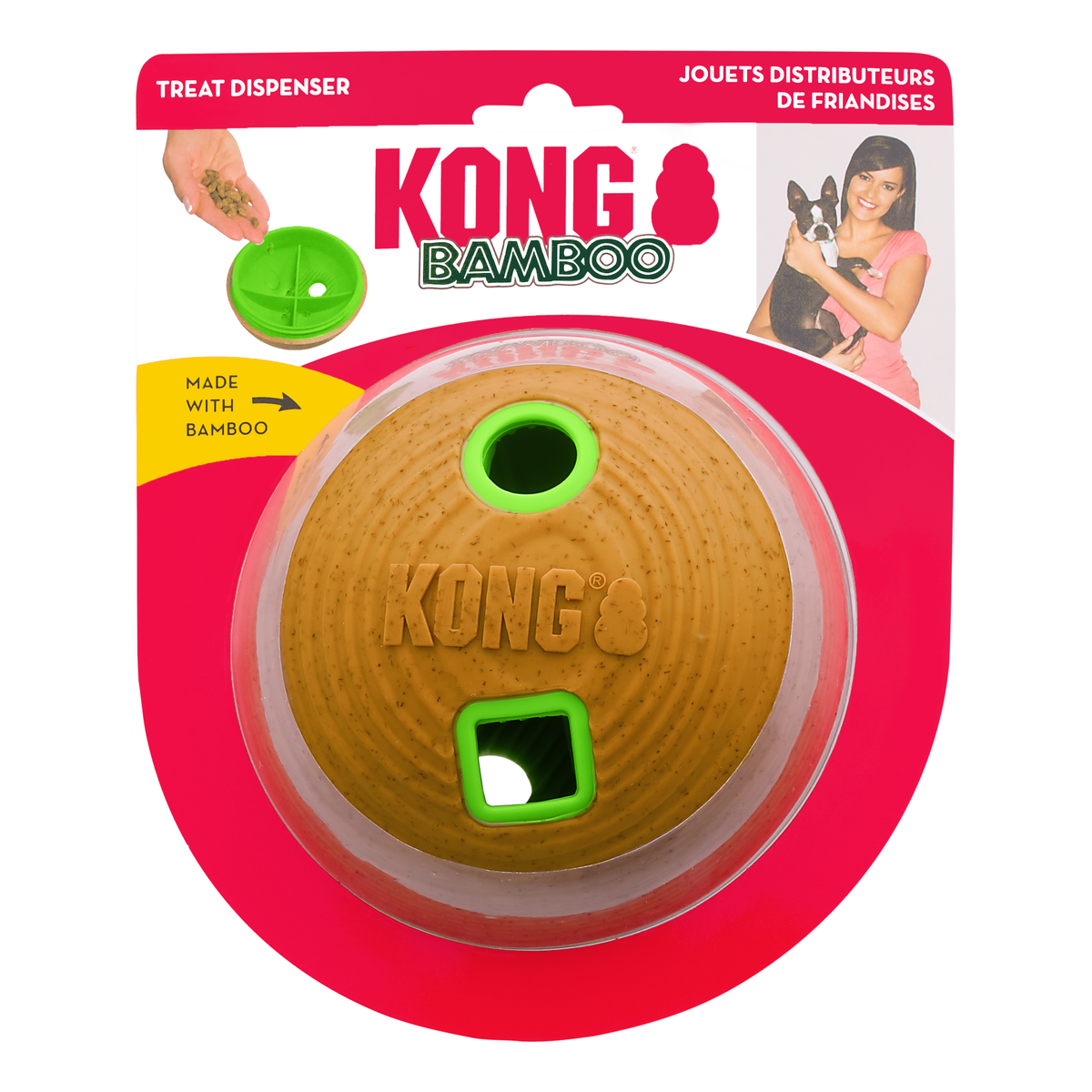 KONG Bamboo Feeder Ball (Medium)