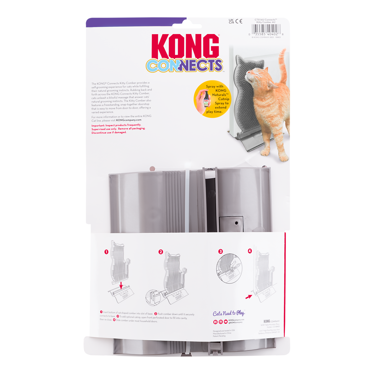 KONG Connects Kitty Comber