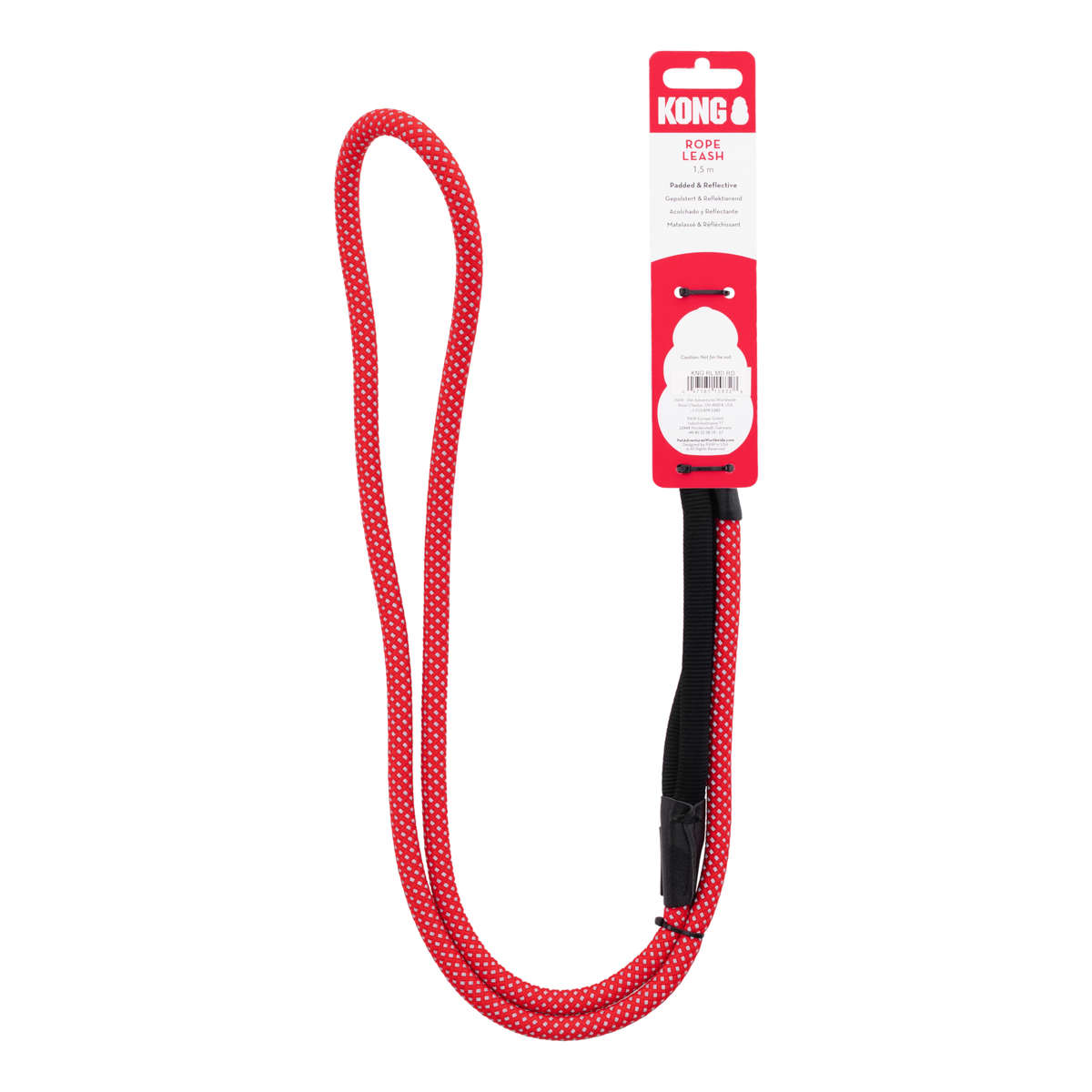 KONG Rope Leash (Red M)