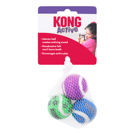 KONG Tennis Balls with Bells