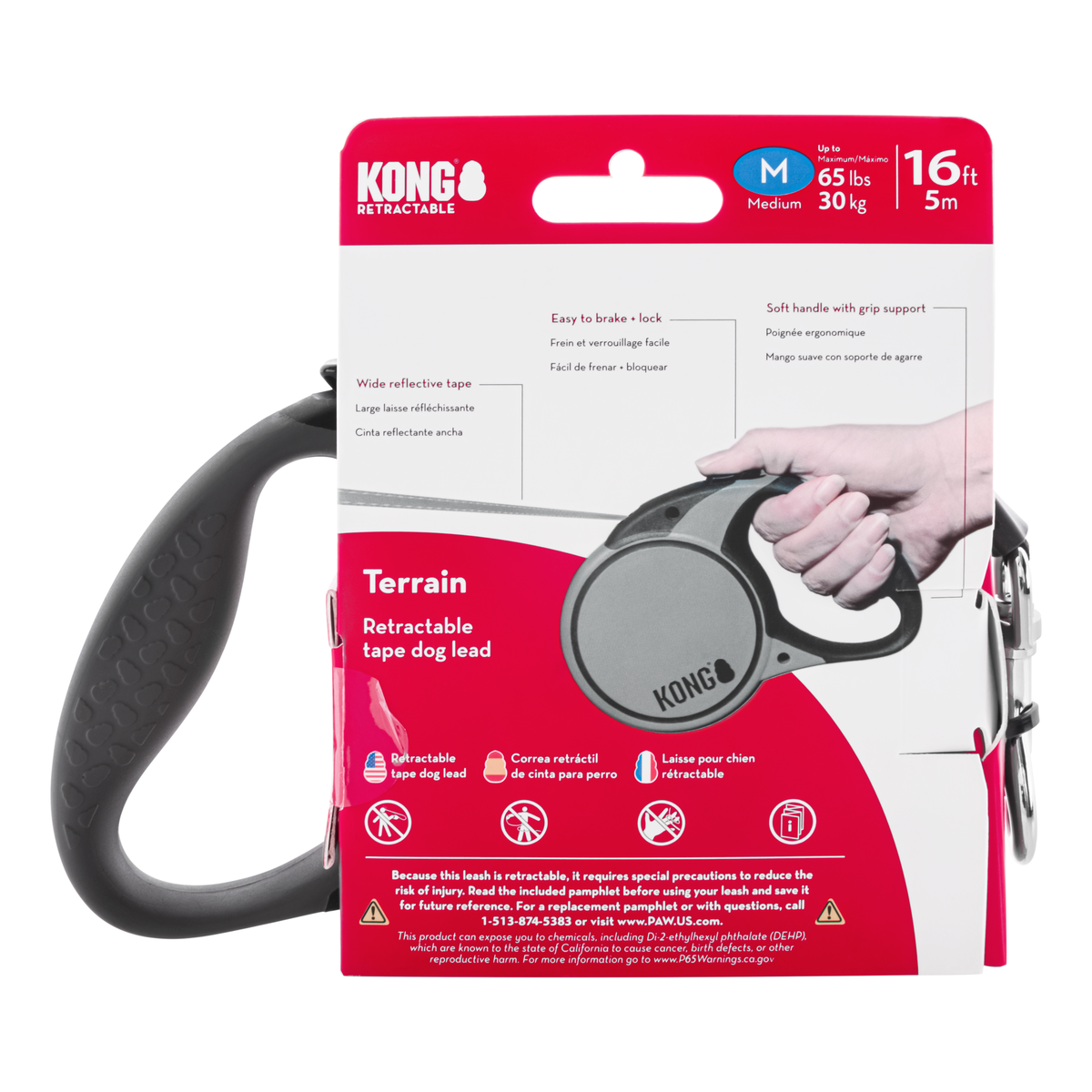 KONG Terrain Retractable Leash