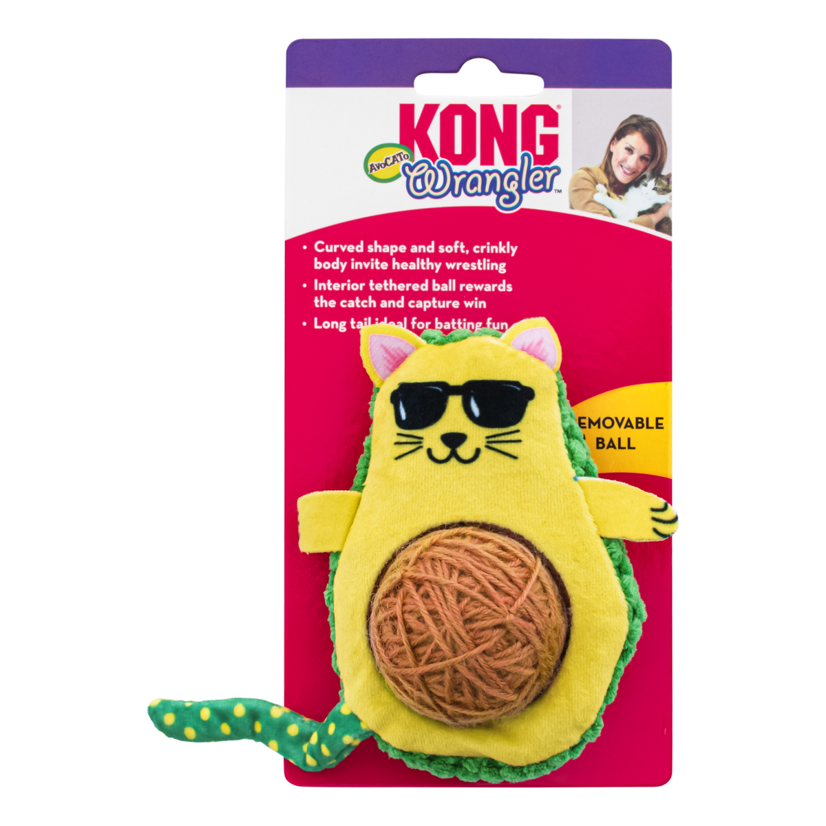 KONG Wrangler AvoCATo