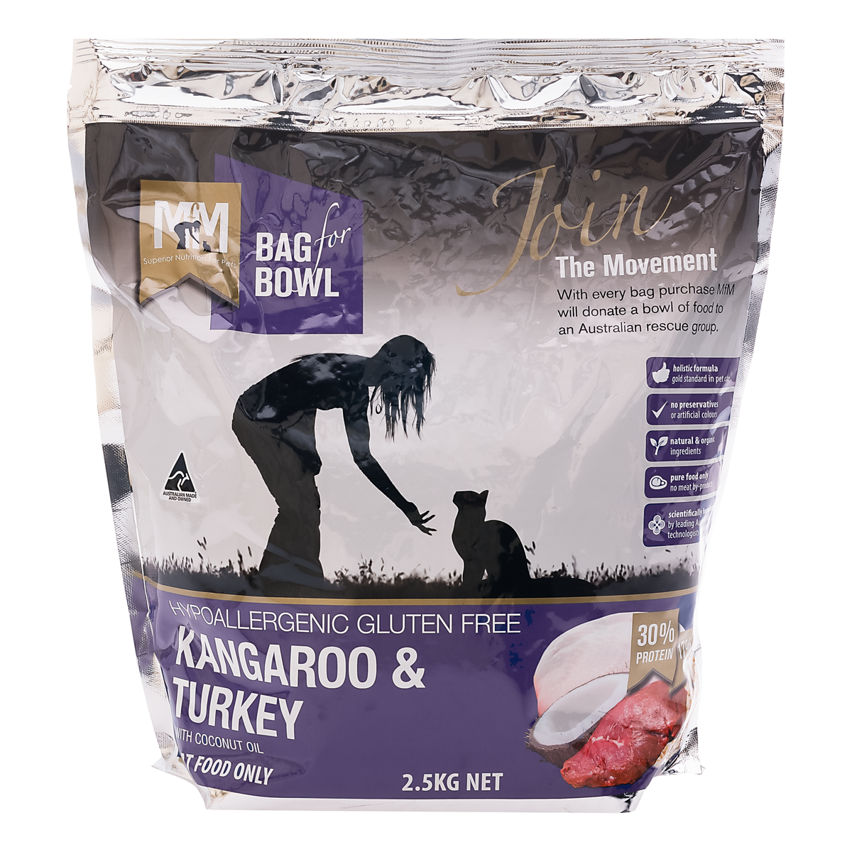 MFM Kangaroo & Turkey Gluten Free Purple