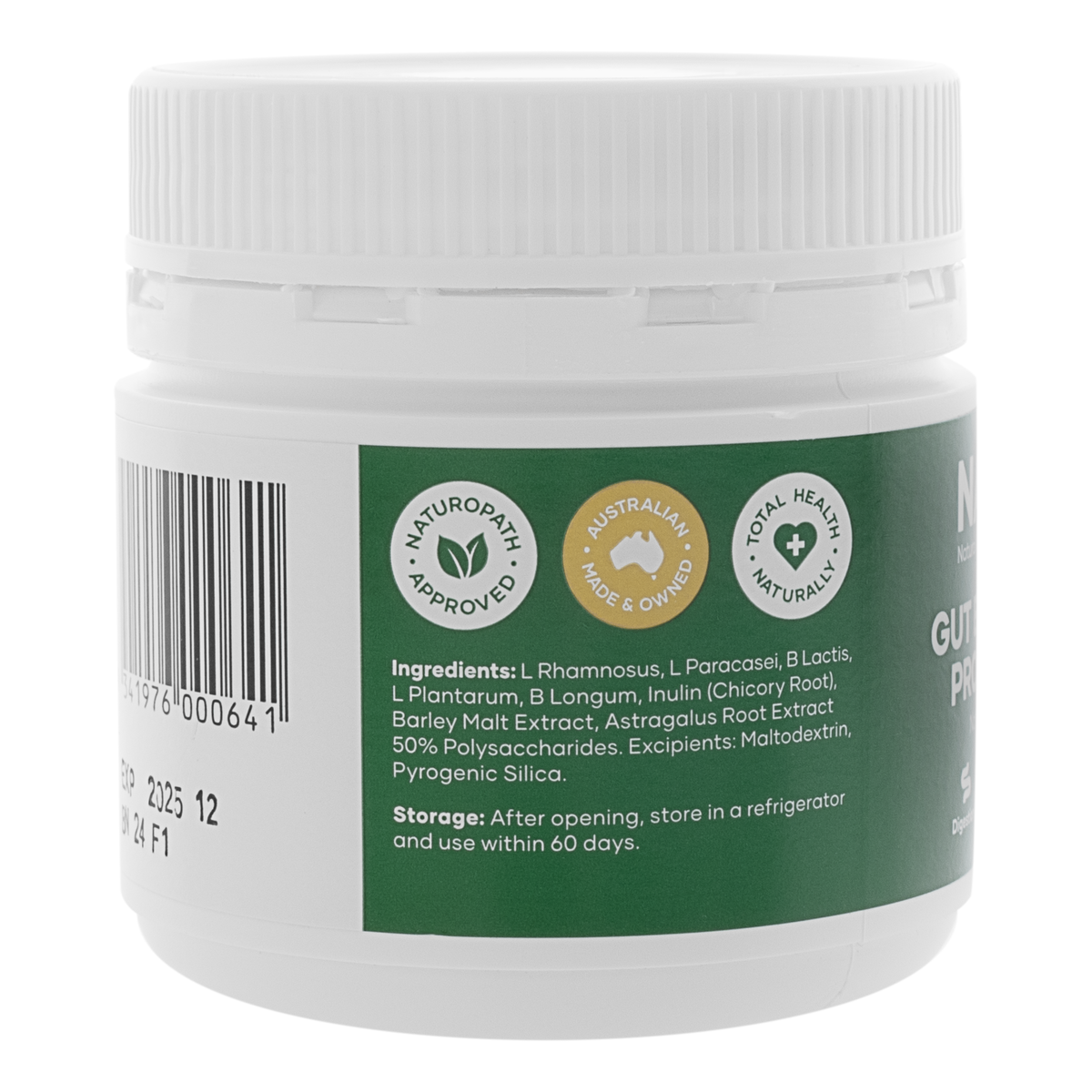 NAS Gut Balance Probiotic 80g