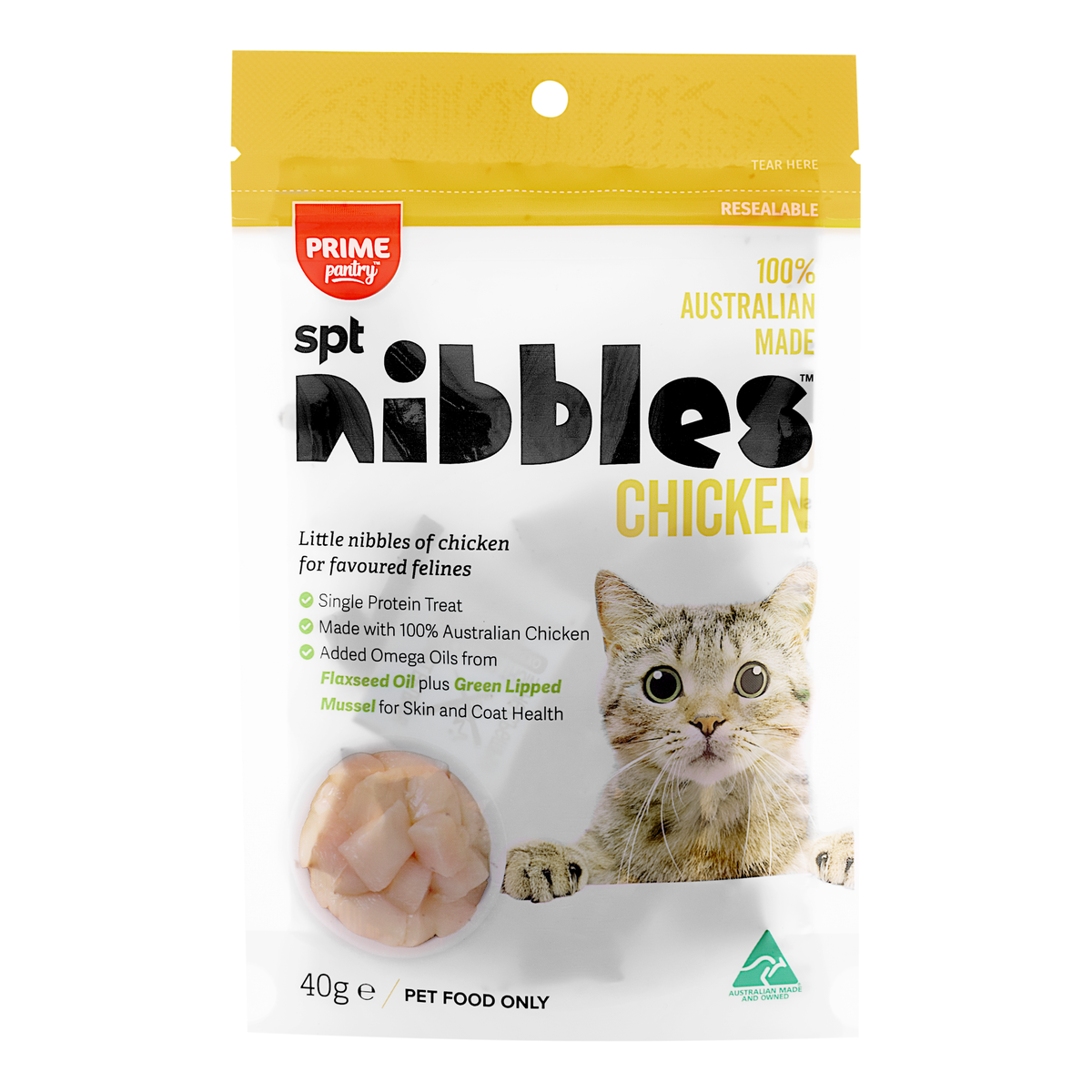 PRIME Pantry SPT Nibbles Chicken Treats 40g