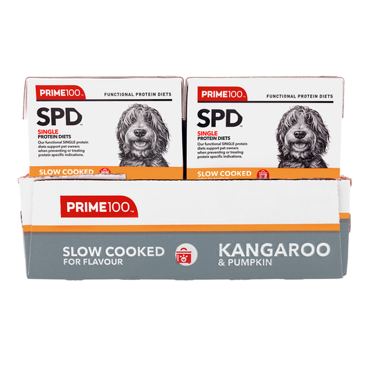 PRIME100 SPD Slow Cooked Kangaroo & Pumpkin 354g (12pk)