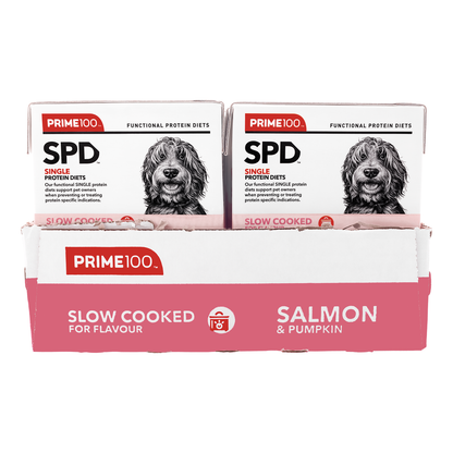 PRIME100 SPD Slow Cooked Salmon & Pumpkin 354g (12pk)