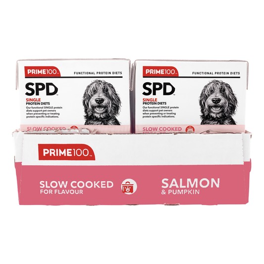 PRIME100 SPD Slow Cooked Salmon & Pumpkin 354g (12pk)