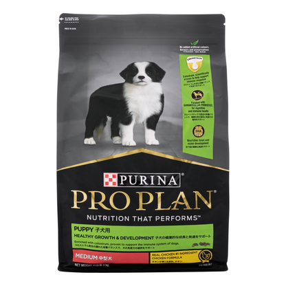 PRO PLAN Puppy M Breed Chicken & Rice 3kg