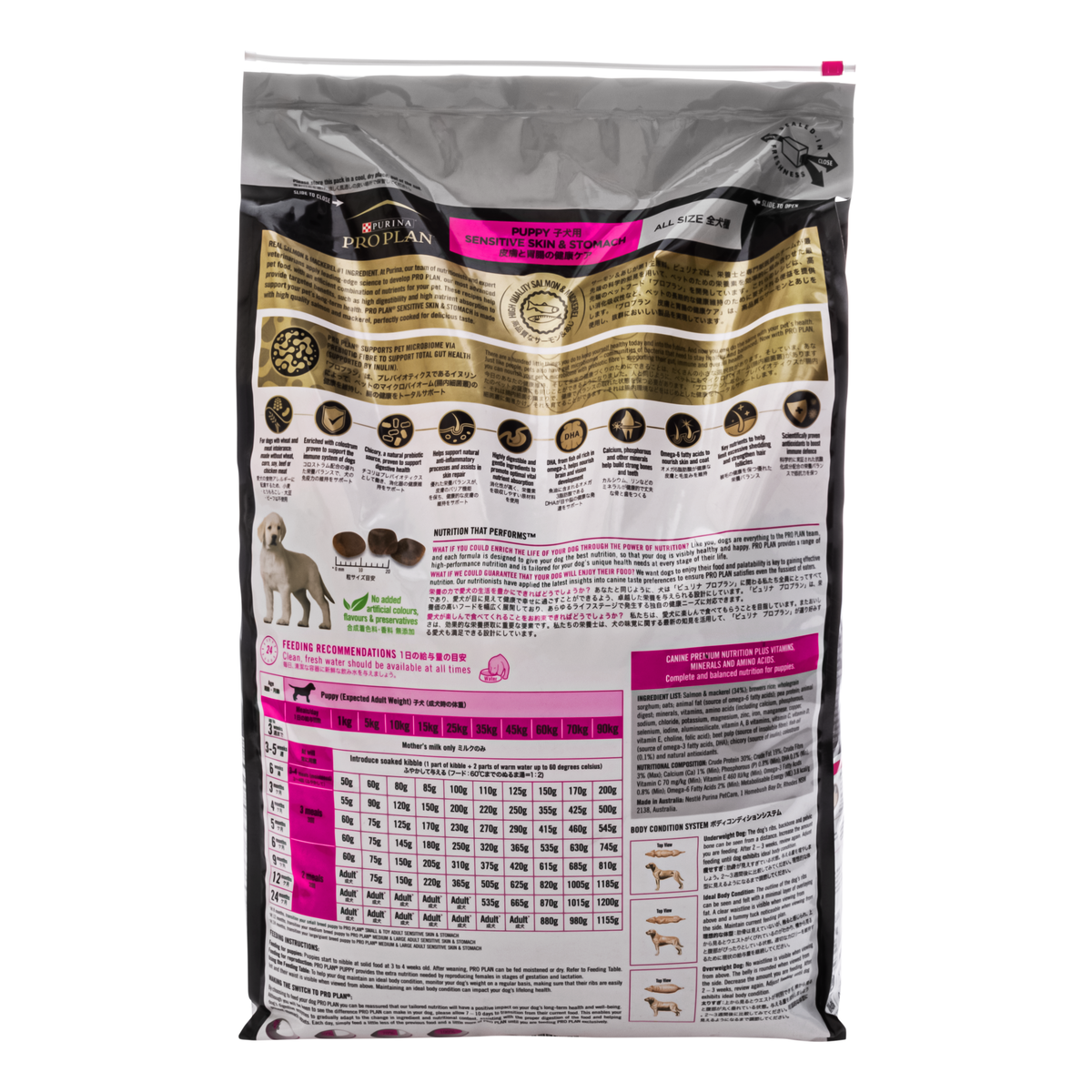 PRO PLAN Puppy Sensitive Skin & Stomach 12kg