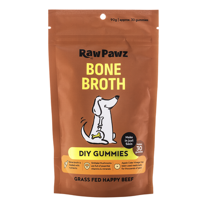 Raw Pawz Bone Broth DIY Gummies 90g