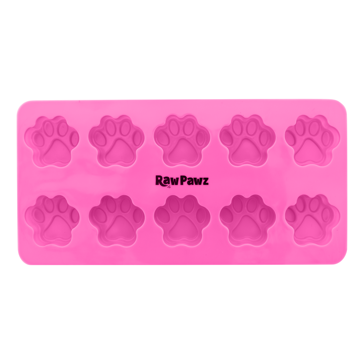 Raw Pawz DIY Gummy Silicone Mould in Paw Prints (Pink)