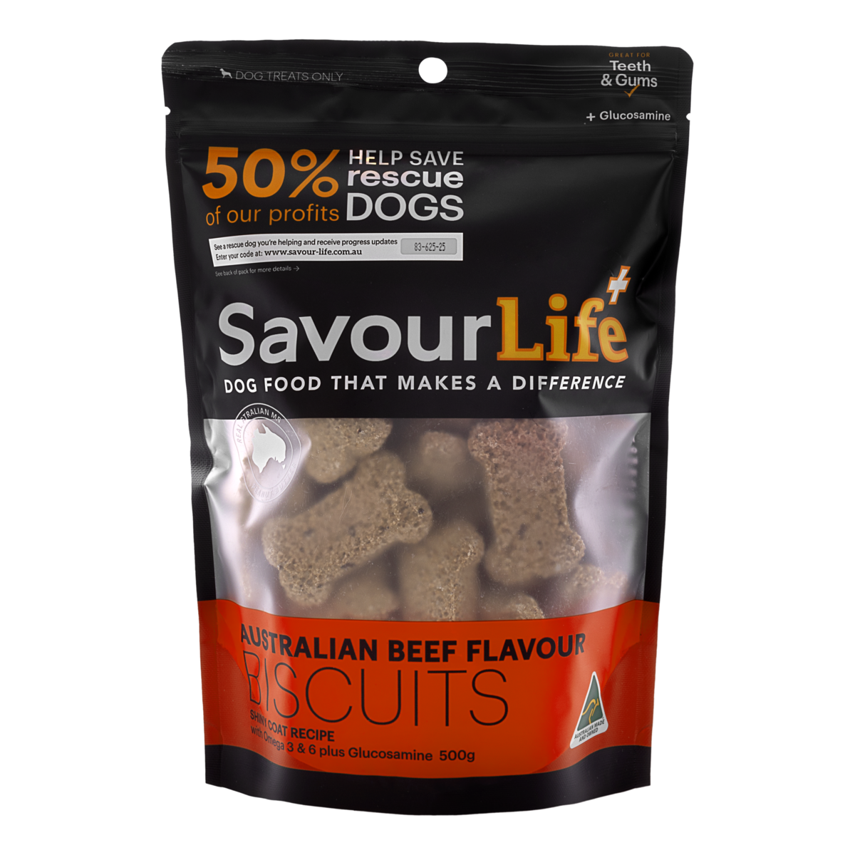 SavourLife+ Australian Beef Flavour Biscuits 500g