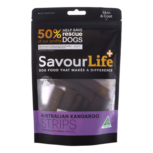 SavourLife+ Australian Kangaroo Strips 165g