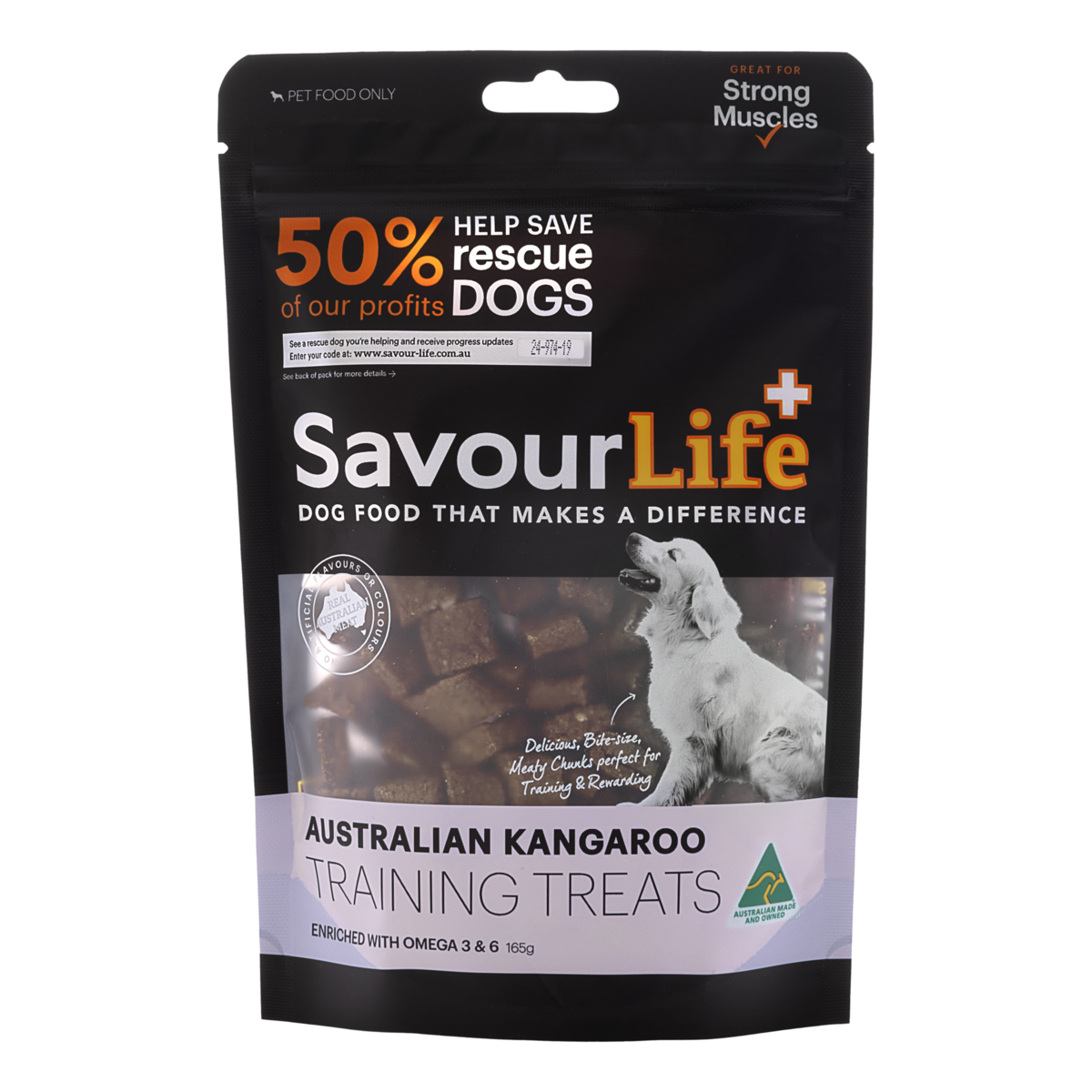 SavourLife+ Australian Kangaroo Training Treats 165g