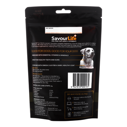 SavourLife+ Australian Lamb Strips 165g