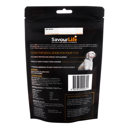 SavourLife+ Australian Milky Training Treats 150g