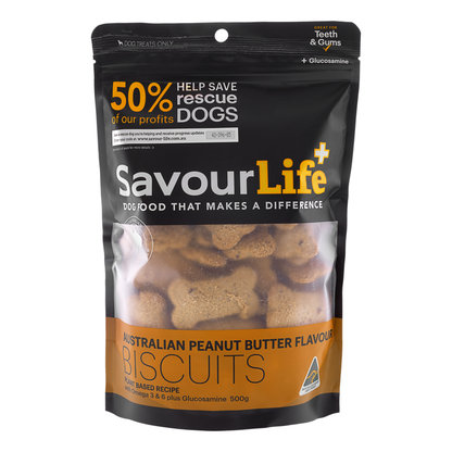 SavourLife+ Australian Peanut Butter Biscuits 500g