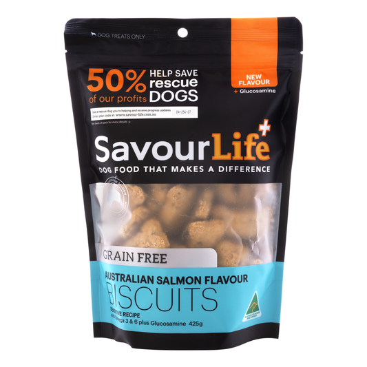 SavourLife+ Australian Salmon Flavour Biscuits 425g