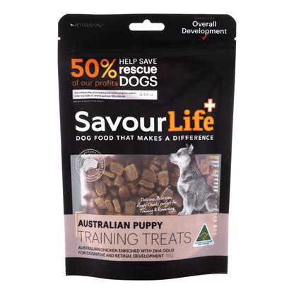 SavourLife+ Puppy Australian Chicken Training Treats 165g