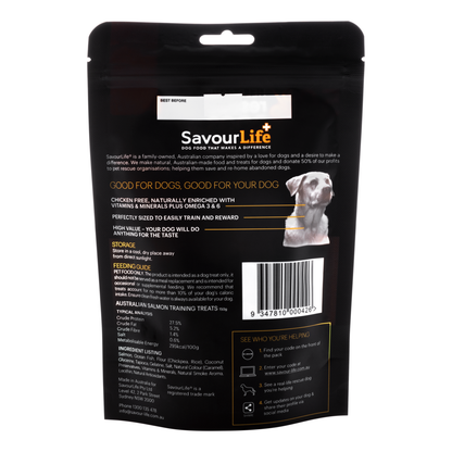 SavourLife+ Salmon Training Treats 150g