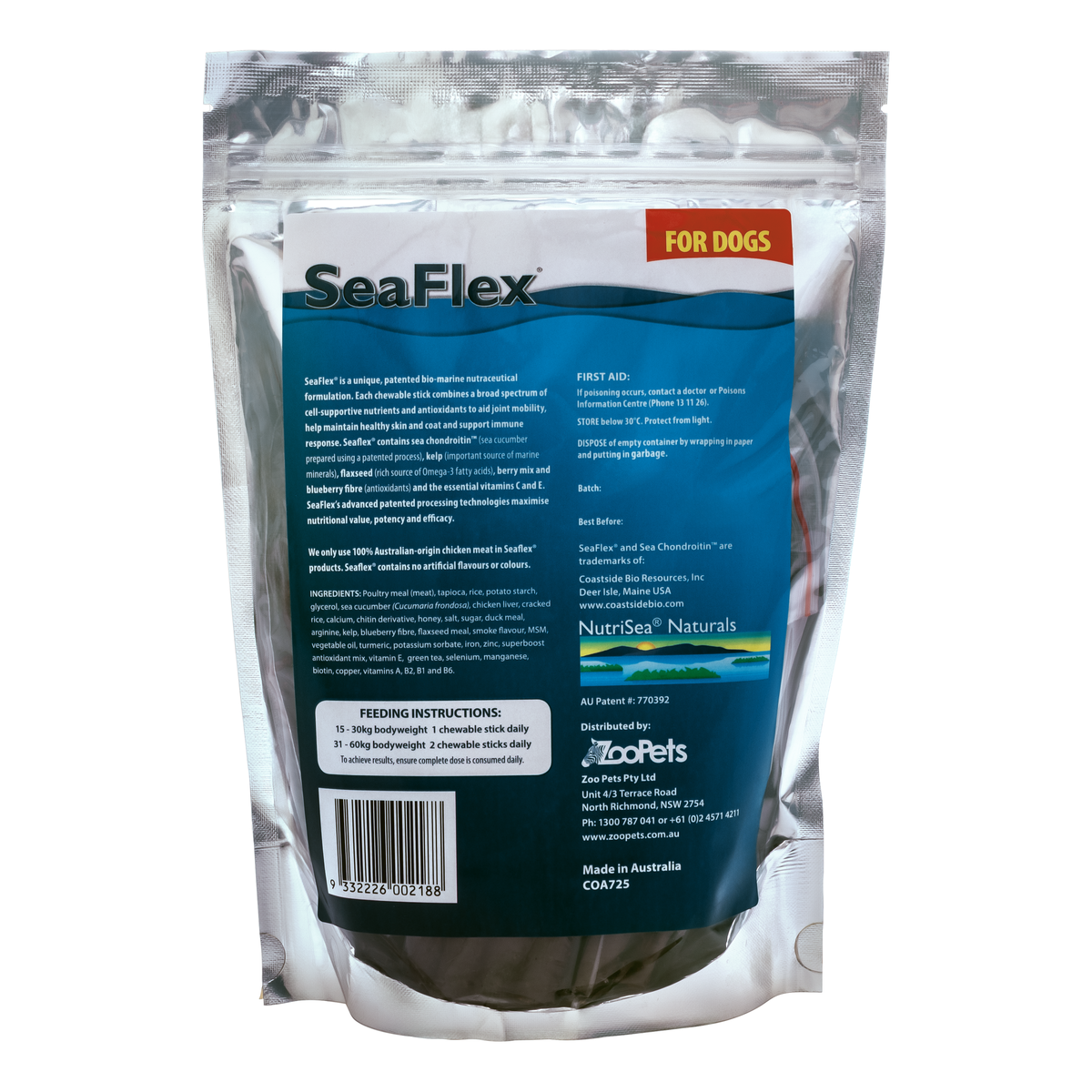 SeaFlex for Dogs 450g (30 chews)