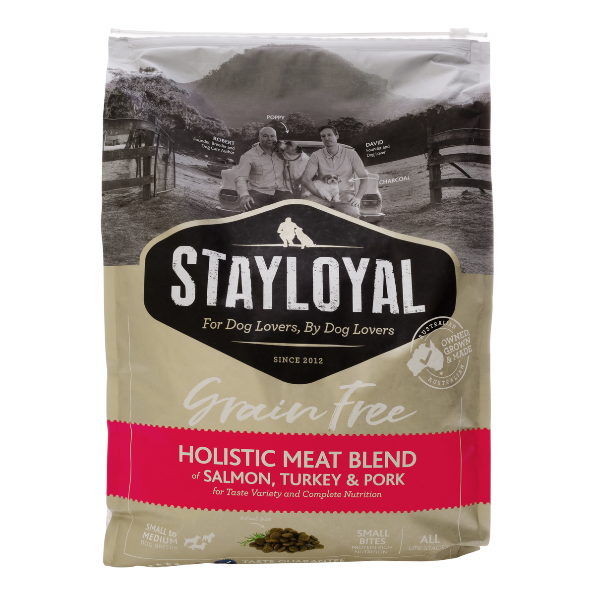 Stay Loyal Dog Premium Salmon, Turkey, & Pork Grain Free 8kg