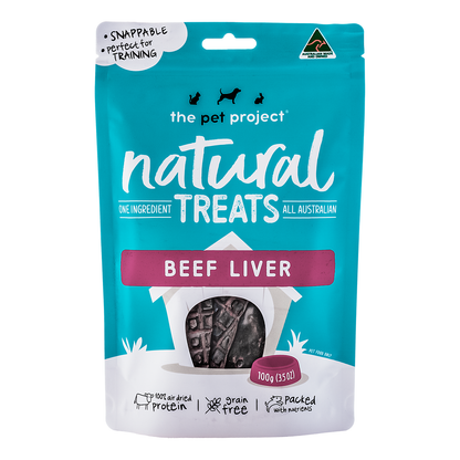 The Pet Project Beef Liver 100g