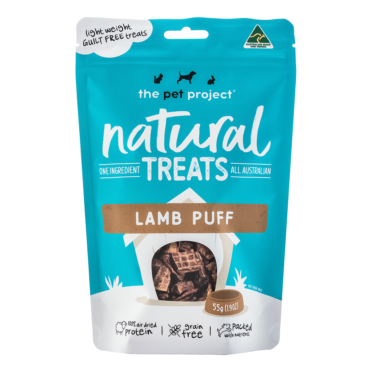 The Pet Project Lamb Puff 55g