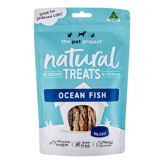 The Pet Project Ocean Fish Treats 80g