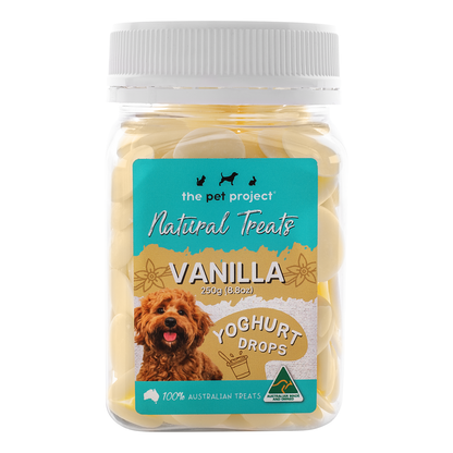 The Pet Project Yoghurt Drops Vanilla 250g