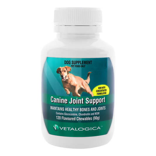 Vetalogica Canine Joint Support 90g (120 chews)