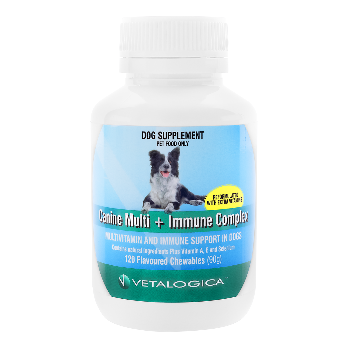 Vetalogica Canine Multi & Immune Complex 90g (120 chews)