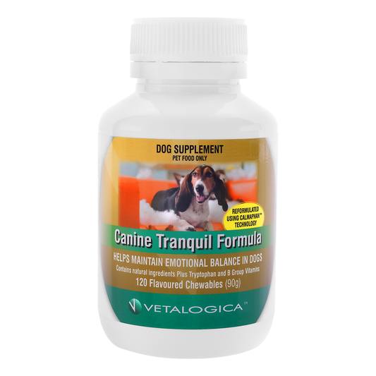 Vetalogica Canine Tranquil Formula 90g (120 chews)