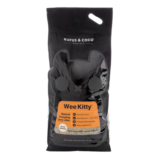 Wee Kitty Natural Clumping Corn Litter