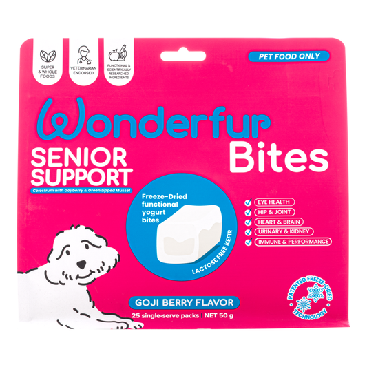 Wonderfur Bites Senior Support for Dogs 50g