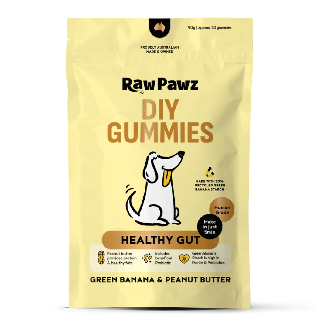 Raw Pawz Peanut Butter & Banana DIY Gummies 90g