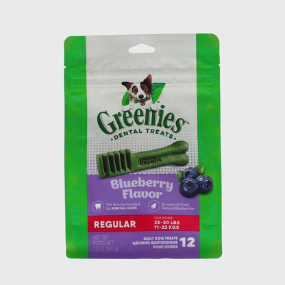 GREENIES Original Regular Blueberry Flavour Dental Chews 340g