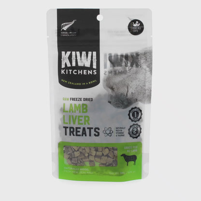 Kiwi Kitchens Freeze Dried Lamb Liver Treats