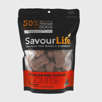 SavourLife+ Australian Beef Flavour Biscuits 500g