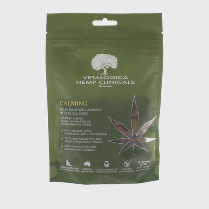 Vetalogica Hemp Clinicals Calming Cat Treats 100g