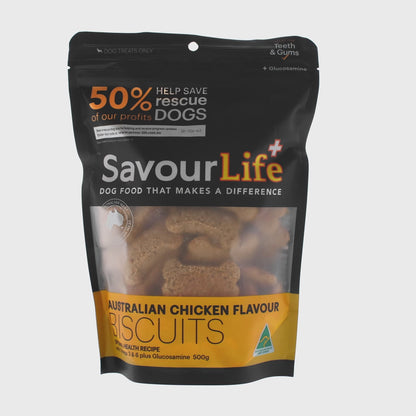 SavourLife+ Australian Chicken Flavour Biscuits 500g