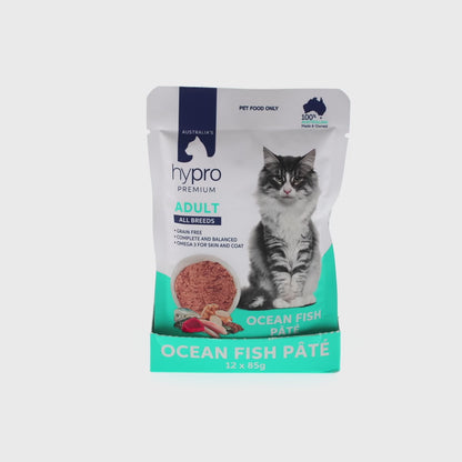 Hypro Premium Grain Free Ocean Fish Pâté 85g (12pk)