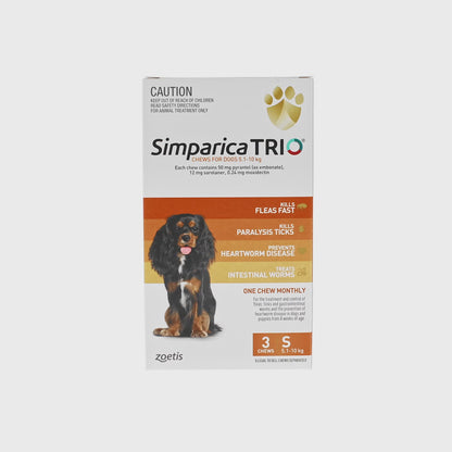 Simparica TRIO 5.1-10kg Orange