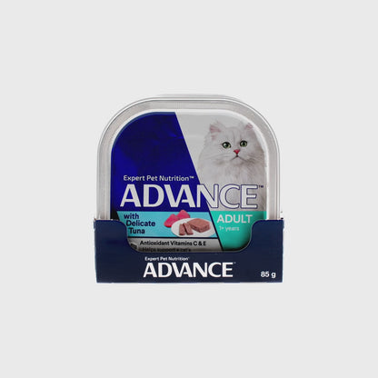 ADVANCE Cat Adult with Delicate Tuna (Wet) 85g (7pk)