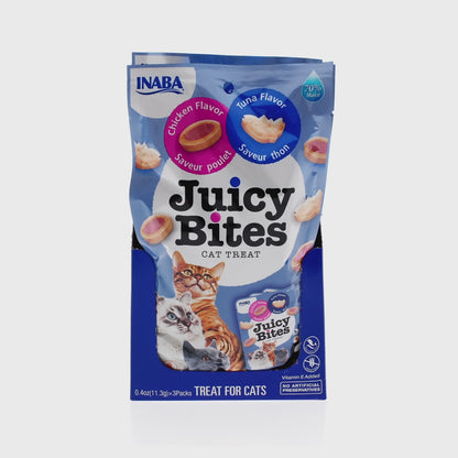 INABA Juicy Bites Tuna & Chicken 34g (6pk)