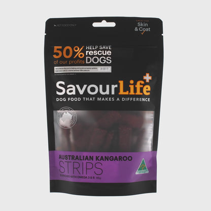 SavourLife+ Australian Kangaroo Strips 165g