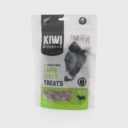 Kiwi Kitchens Freeze Dried Lamb Liver Treats