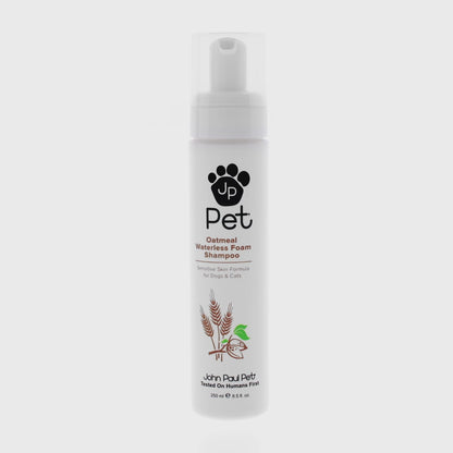 John Paul Pet Oatmeal Waterless Foam Shampoo 250ml